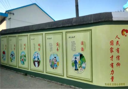 凤台文化墙施工攻略